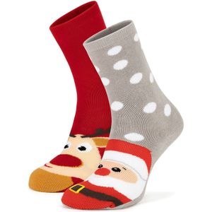 2er-Set hohe Unisex-Socken JENNY 4WB-003-AW24 (2-pack) Rot