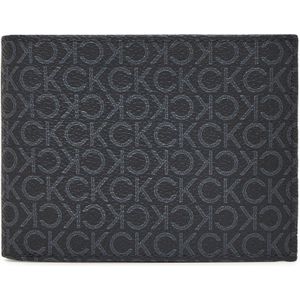 Herren Geldbörse Calvin Klein Classic Mono Trifold 10Cc W/Coin K50K512855 Schwarz