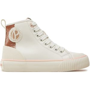 Sneakers aus Stoff Pepe Jeans Ottis Young G PGS30608 Weiß