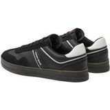 Sneakers Tommy Jeans Leather Retro Cupsole EM0EM01414 Schwarz