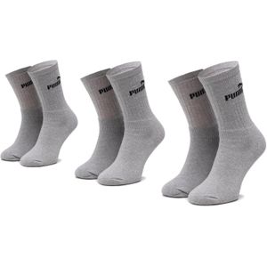 3er-Set hohe Unisex-Socken Puma 907934 r. 35/38 Grau