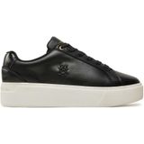 Sneakers Tommy Hilfiger Th Platform Court Sneaker FW0FW08614 Schwarz
