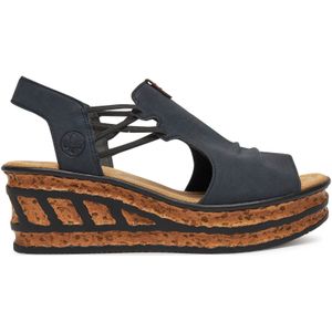 Sandalen Rieker 68175-14 Dunkelblau