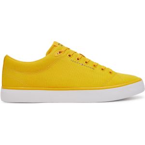 Sneakers aus Stoff Tommy Hilfiger Th Hi Vulc Low Core Canvas FM0FM05396 Gelb