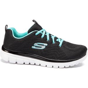 Sneakers Skechers Get Connected 12615/BKTQ Schwarz