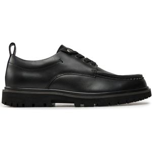 Halbschuhe Calvin Klein Jeans Eva Apron Laceup Cd YM0YM01178 Schwarz