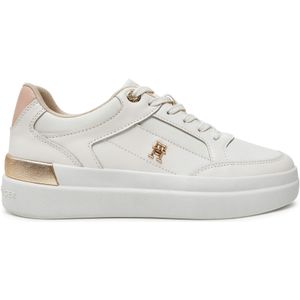 Sneakers Tommy Hilfiger Lux Hardware Court Sneaker FW0FW07997 Écru