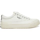 Sneakers aus Stoff Pepe Jeans Ben Fresh W PLS31589 Weiß