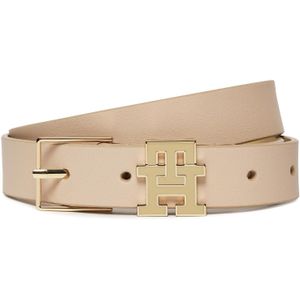 Damengürtel Tommy Hilfiger Th Monogram 2.5 AW0AW15763 Weiß