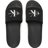 Pantoletten Calvin Klein Jeans Slide Monogram Cv YM0YM01271 Schwarz