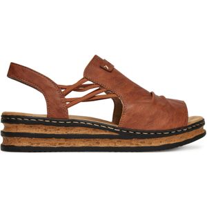Sandalen Rieker 62962-22 Braun