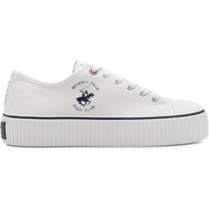 Sneakers aus Stoff Beverly Hills Polo Club BHPC027M Weiß