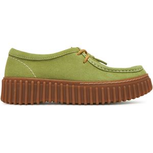 Halbschuhe Clarks Torhill Bee 26181186 Grün