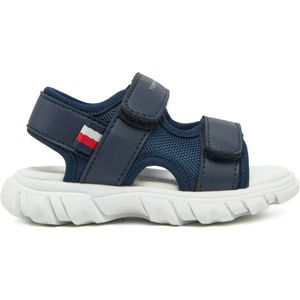 Sandalen Tommy Hilfiger Velcro Sandal T1B2-33898-1591 M Dunkelblau