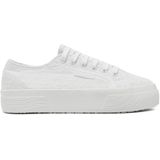 Sneakers aus Stoff Superga Flower Sangallo 2740 S2148KW Weiß
