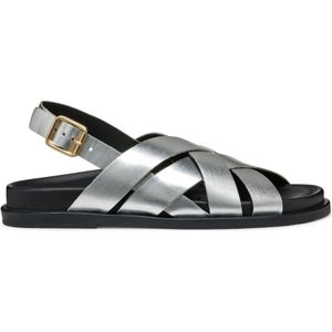 Sandalen Geox D Adelash D55YWA 000CF C1007 Silberfarben