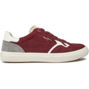 Sneakers Pepe Jeans PMS31058 Dunkelrot