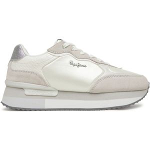 Sneakers Pepe Jeans Rusper Shine PLS60033 Weiß