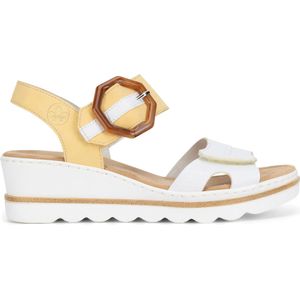 Sandalen Rieker 67476-69 Weiß