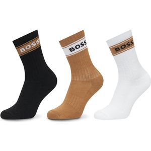 3er-Set hohe Herrensocken BOSS 50543637 Bunt