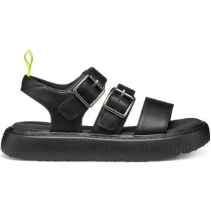 Sandalen Geox J Kodette Gir J55DBG 000BC C9999 M Schwarz