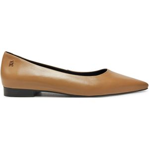 Ballerinas Tommy Hilfiger Th Pointy Ballerina FW0FW08291 Khakifarben