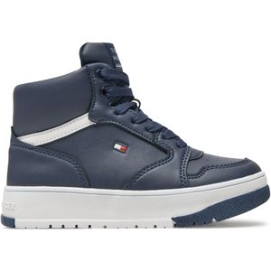 Sneakers Tommy Hilfiger Mid Cutlace-Up Sneaker T3X9-33641-1351 M Dunkelblau