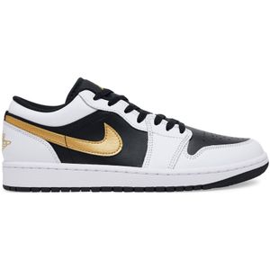 Sneakers Nike Air Jordan 1 Low 553558 Schwarz
