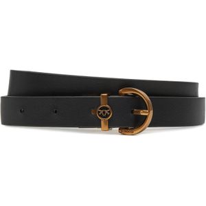 Damengürtel PINKO Love Berry H2 Reversible 20251 PLT1 104592 A2BY Schwarz