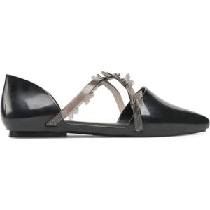 Ballerinas Melissa Pointy Stripe Fly Ad 33638 Schwarz
