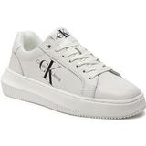 Sneakers Calvin Klein Jeans Chunky Cupsole Laceup Mon Lth Wn YW0YW00823 Weiß