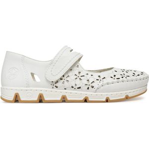 Halbschuhe Rieker 49977-80 Weiß