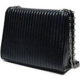 Handtasche Calvin Klein Mini Line Quilt Shoulder Bag K60K613080 Schwarz
