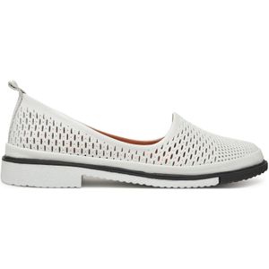 Halbschuhe Manitu 840138 Weiß