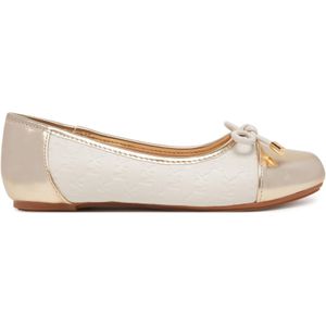 Ballerinas MICHAEL Michael Kors Kenya Bow MK01365256 Écru