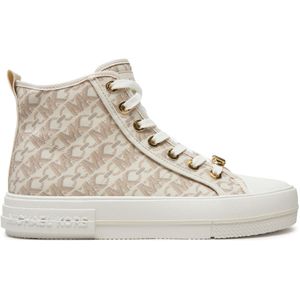 Sneakers aus Stoff MICHAEL Michael Kors Evy High Top 43F4EYFE5B Beige
