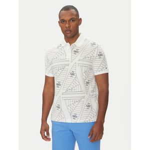 Tommy Hilfiger Poloshirt Sailing MW0MW39309 Écru Regular Fit