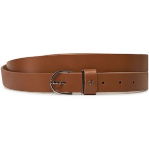 Damengürtel Calvin Klein Ck Metal Loop Round Buckle 2.5 K60K613147 Braun