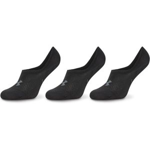 3er-Set Unisex-Sneakersocken Under Armour Breathe Lite 1370075 Schwarz