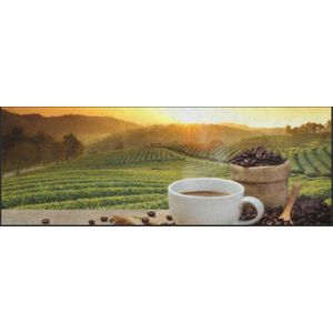 Küchenteppich Kaffee 4347