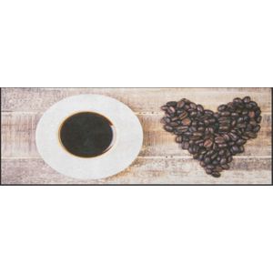 Küchenteppich Kaffee 4383
