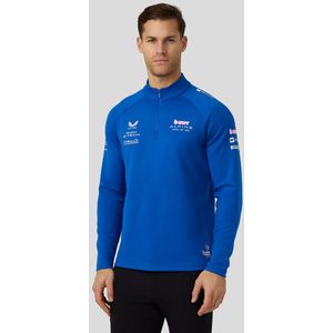 BWT Alpine - Quarter Zip Midlayer - Unisex - Blauw - Lichtgewicht