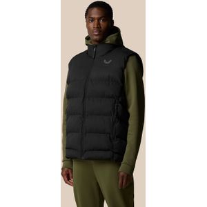 Quilts Essential Heavyweight Gewatteerd Vest - Zwart
