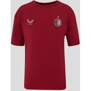 Feyenoord Travel T-shirt 2025-2026 - Junior - Rood