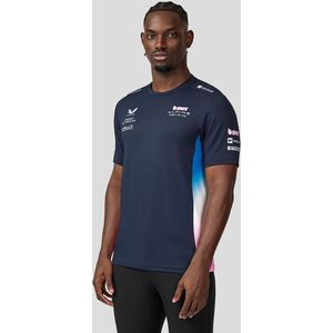 Bwt Alpine Formula One Team Heren Officieel Set Up T-shirt - Navy