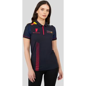 Oracle Red Bull Racing Dames Ss Polo Shirt Max Verstappen - Donkerblauw