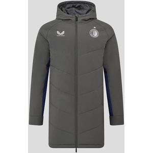 Feyenoord Performance Padded Jacket 2025-2026 - Unisex - Grijs