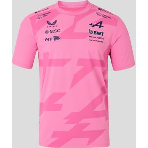 Bwt Alpine Formula One Team Heren Official Driver T-shirt - Roze
