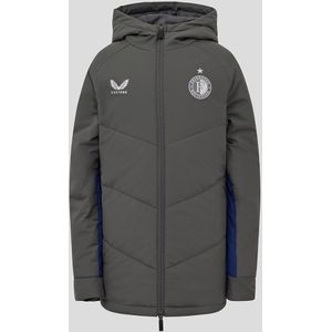 Feyenoord Performance Padded Jacket 2025-2026 - Junior - Grijs