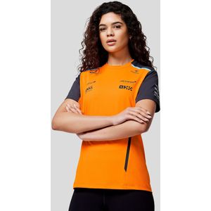 McLaren Officieel Dames Formula 1 Teamwear Set-up T-shirt - Papaya/phantom